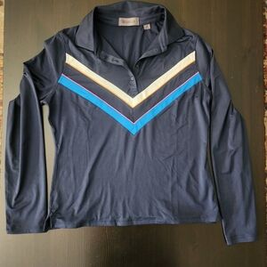 G/Fore Long Sleeve Polo